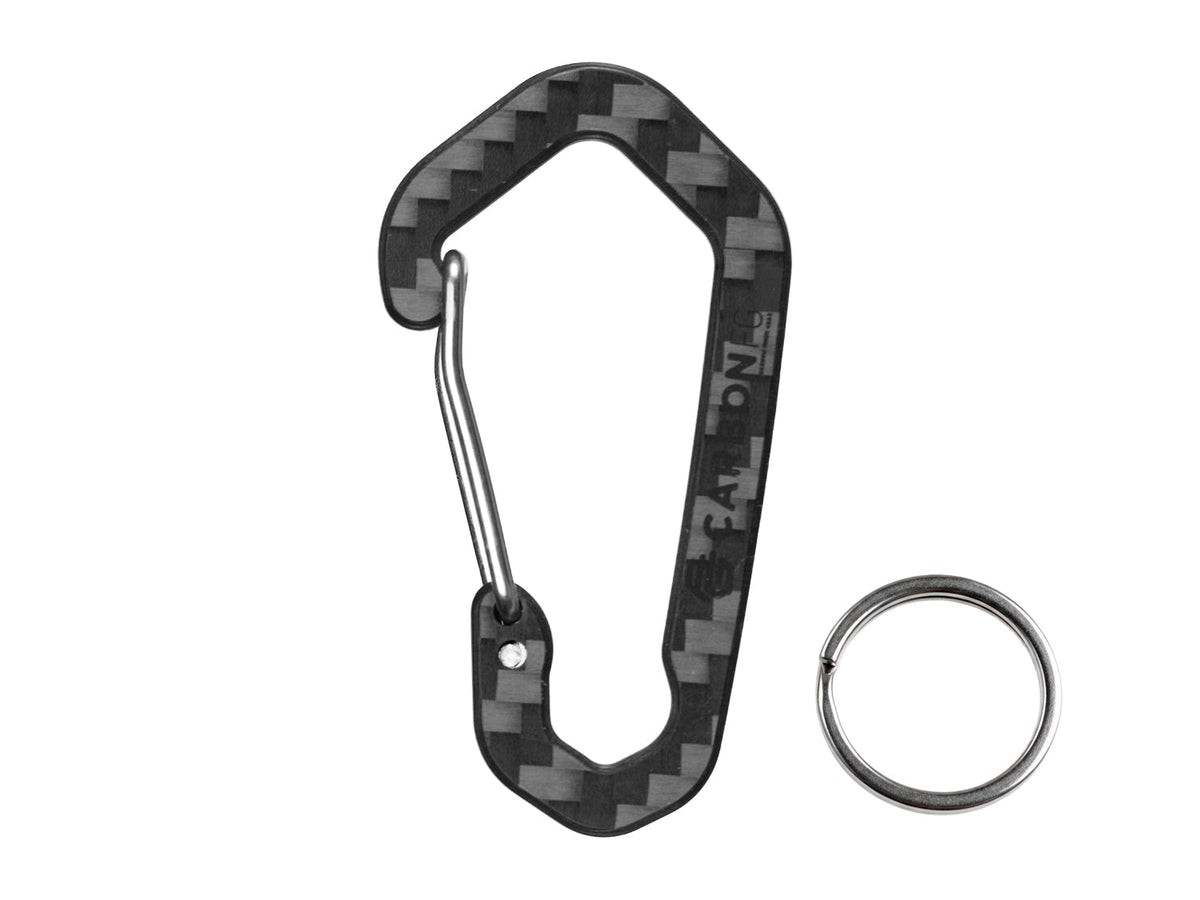 Carbon-Fiber Keychain Wristlet