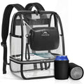 Clear stadium tote bag