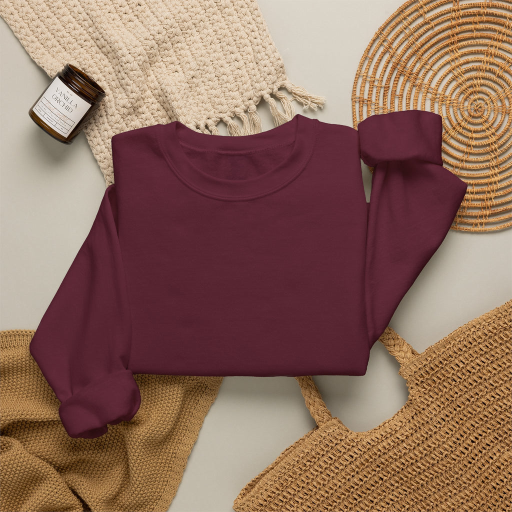Voodoo Cuisine Everyday | Full-back Seal Gildan 18000 Crewneck (Navy / Maroon / Forest Green)