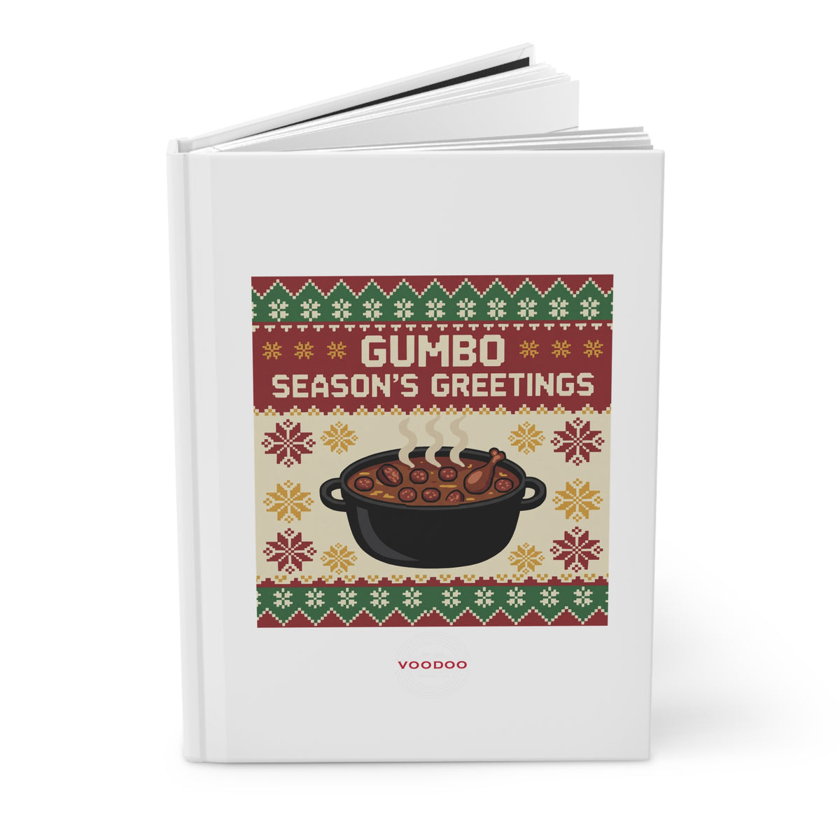 Ugly Sweater Gumbo Hardcover Journal – Voodoo Cuisine