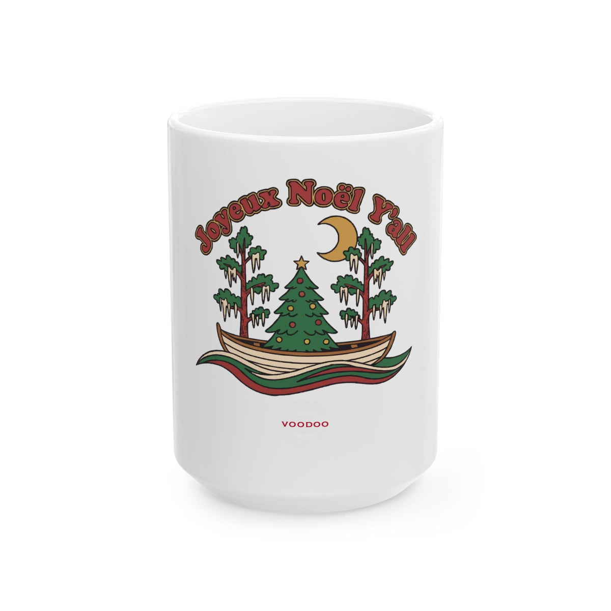 Joyeux Noël Y'all Ceramic Mug – Voodoo Cuisine