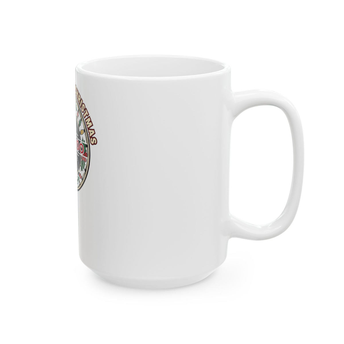Cajun Christmas Seal Ceramic Mug – Merry Cajun Christmas Voodoo Cuisine