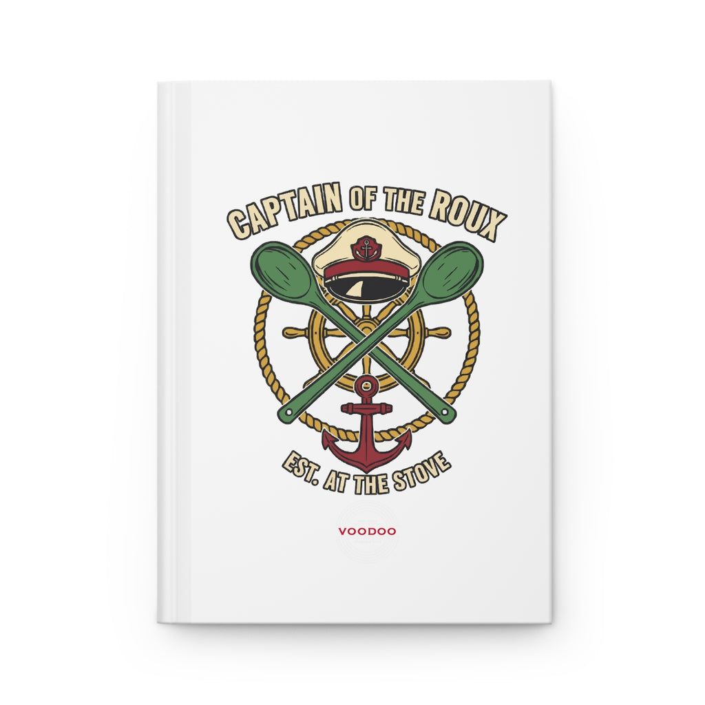 Captain of the Roux Hardcover Journal – Voodoo Cuisine