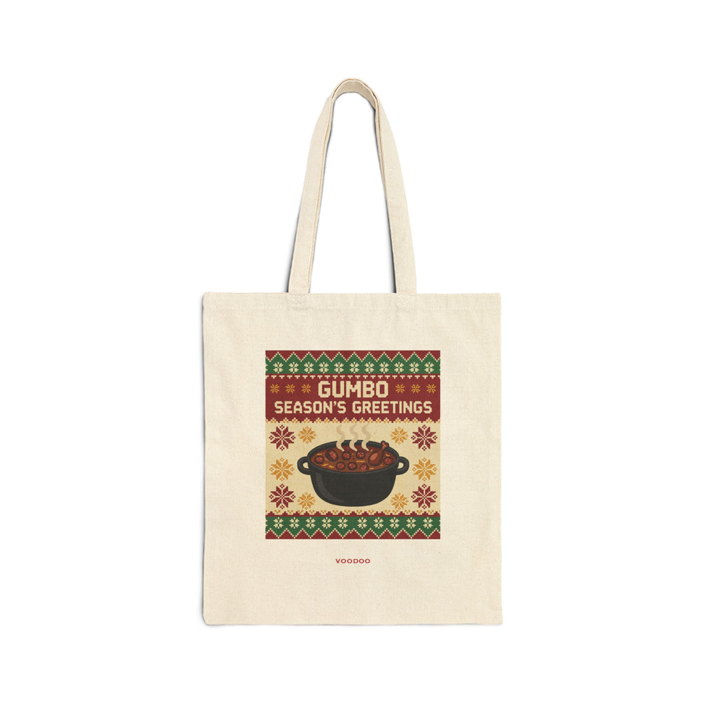 Ugly Sweater Gumbo Canvas Tote – Voodoo Cuisine