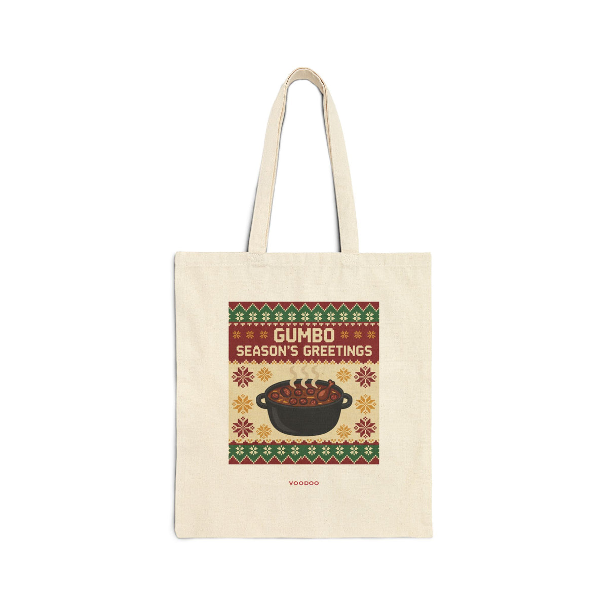 Ugly Sweater Gumbo Canvas Tote – Voodoo Cuisine