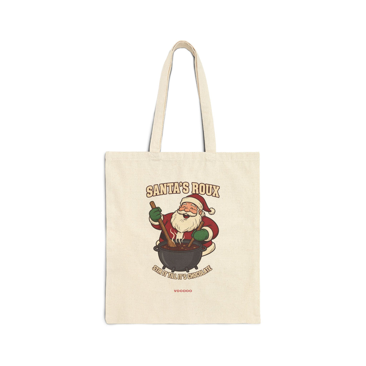 Santa's Roux Canvas Tote – Voodoo Cuisine