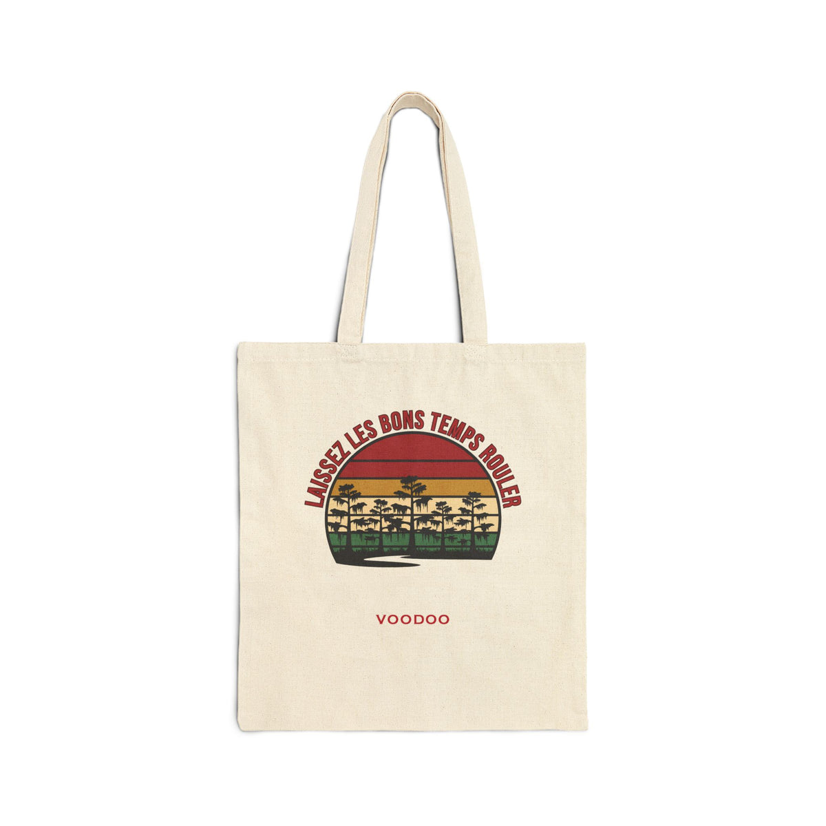 Laissez les Bons Temps Rouler Canvas Tote – Voodoo Cuisine