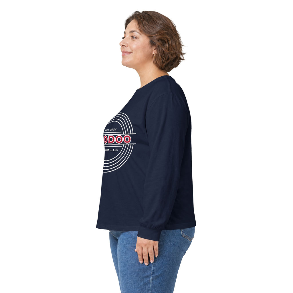 Voodoo Cuisine Everyday | Left-chest Seal Gildan 2400 Long Sleeve (Navy / Maroon / Forest Green)
