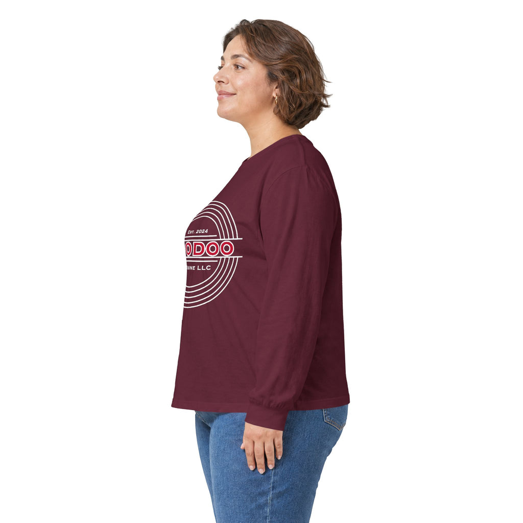 Voodoo Cuisine Everyday | Left-chest Seal Gildan 2400 Long Sleeve (Navy / Maroon / Forest Green)