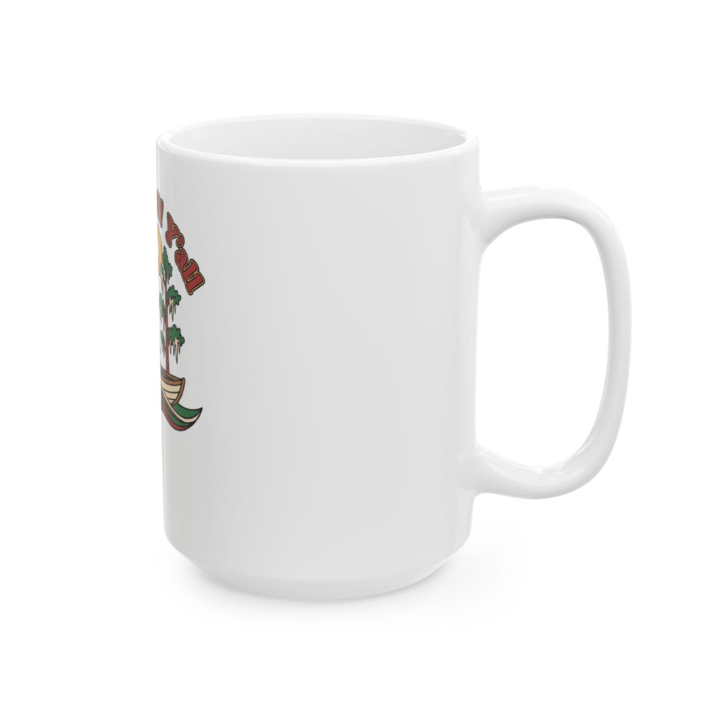Joyeux Noël Y'all Ceramic Mug – Voodoo Cuisine