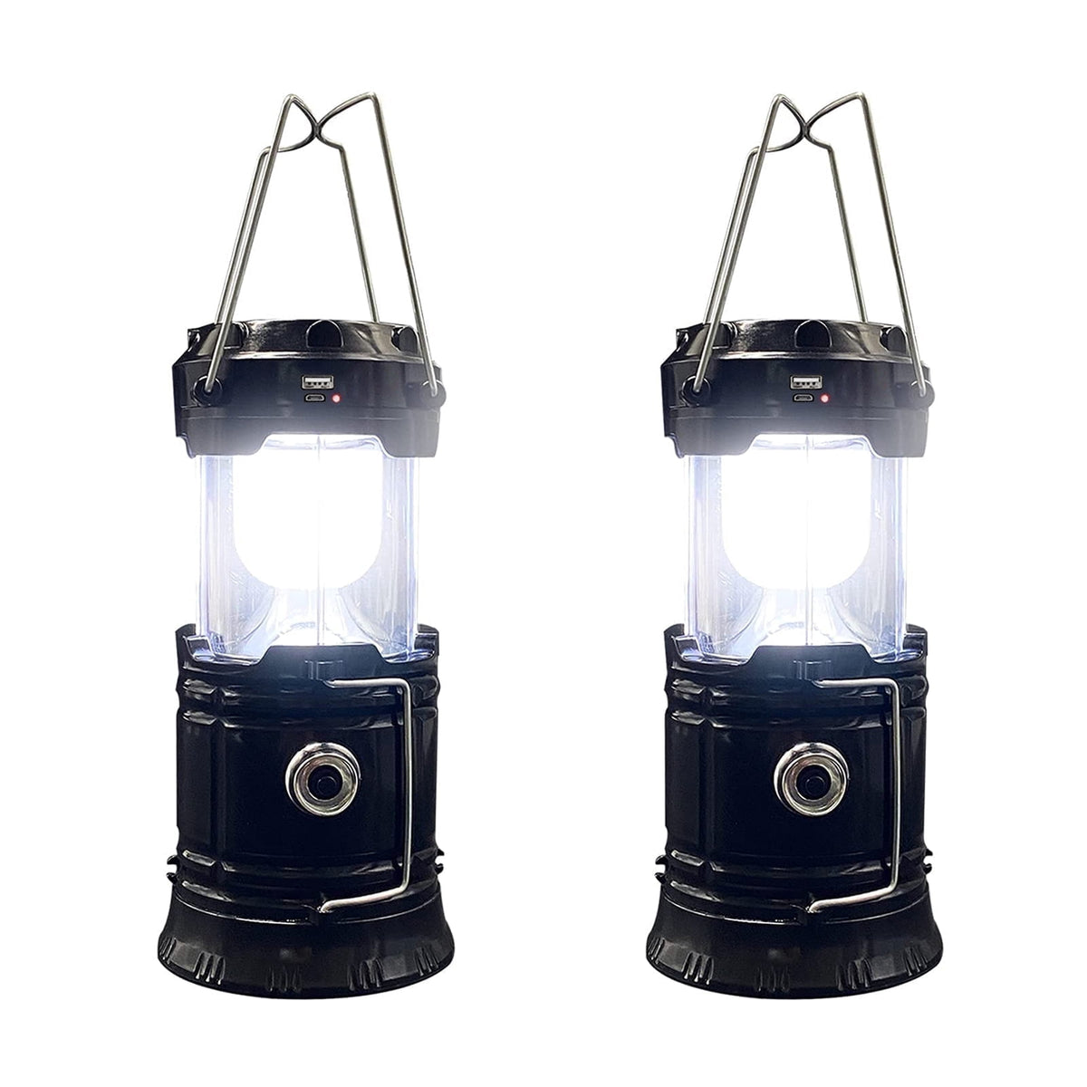 Collapsible LED Camping Lantern 2pk