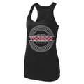 Voodoo Cuisine Women's Performance Racerback Tank - Center Seal
