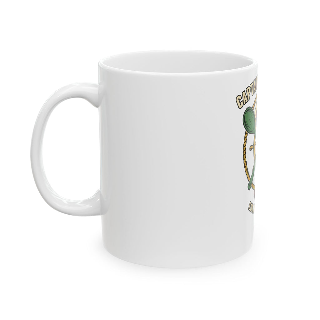 Captain of the Roux Ceramic Mug – Voodoo Cuisine