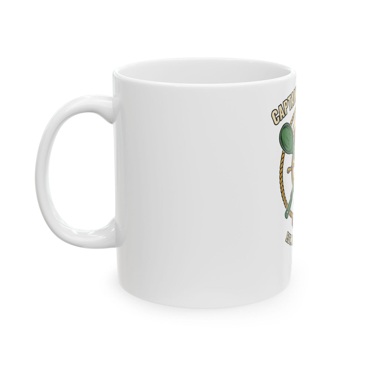 Captain of the Roux Ceramic Mug – Voodoo Cuisine
