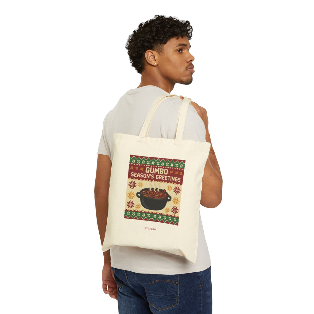 Ugly Sweater Gumbo Canvas Tote – Voodoo Cuisine