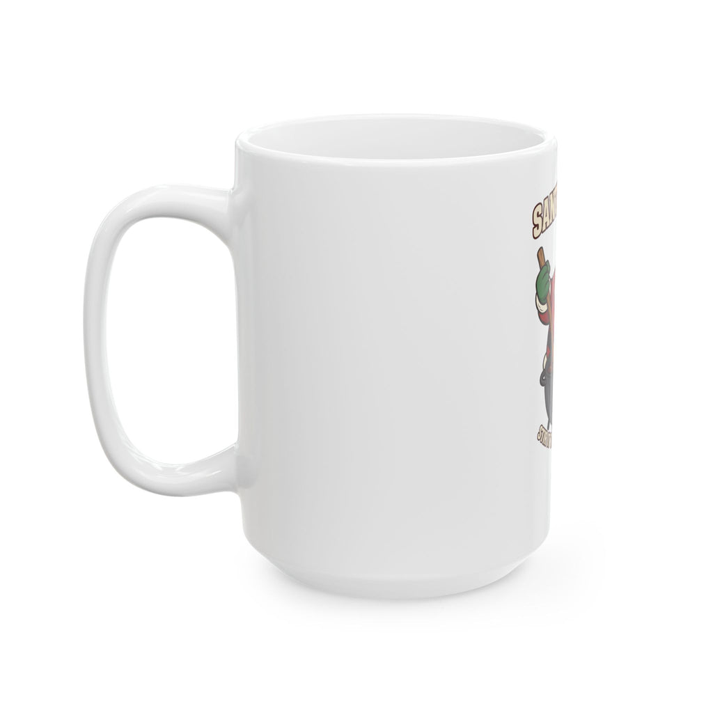 Santa's Roux Ceramic Mug – Voodoo Cuisine