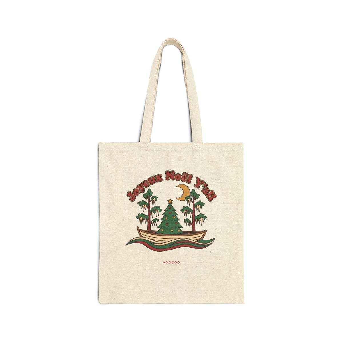 Joyeux Noël Y'all Canvas Tote – Voodoo Cuisine