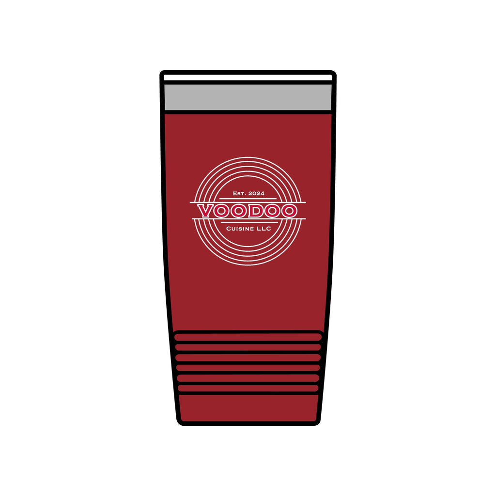 Voodoo Cuisine Everyday | Center Seal Tumbler (Navy / Maroon)