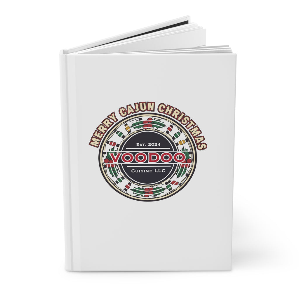 Cajun Christmas Seal Hardcover Journal – Merry Cajun Christmas Voodoo Cuisine