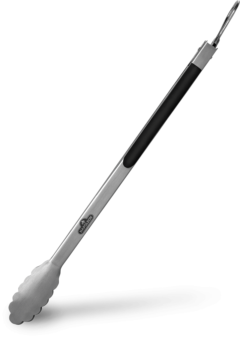 Stainless locking grill tongs
