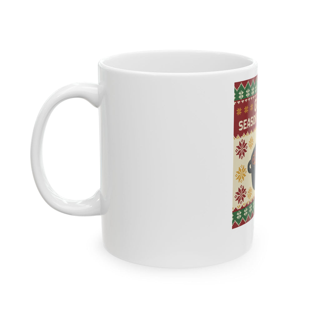 Ugly Sweater Gumbo Ceramic Mug – Voodoo Cuisine