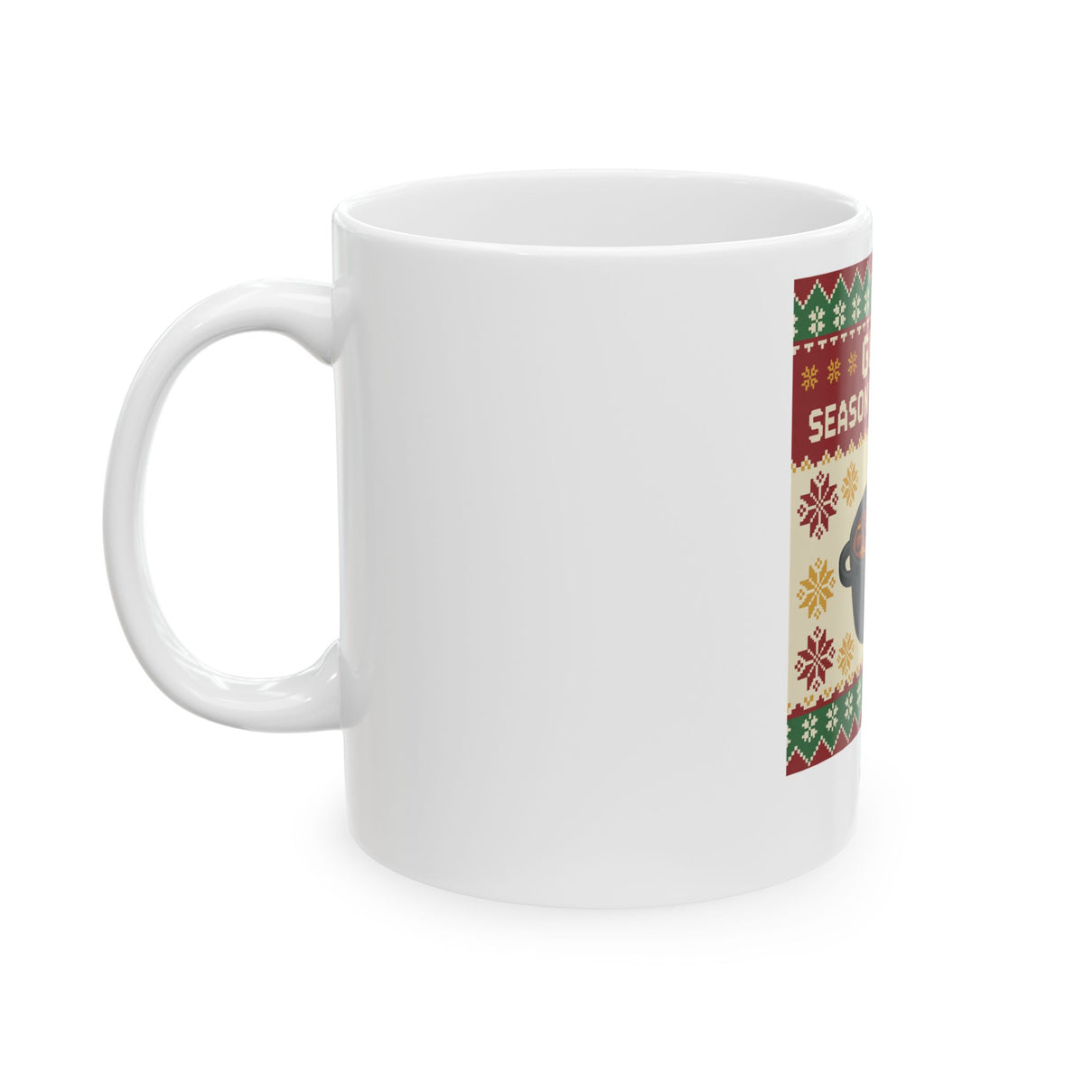 Ugly Sweater Gumbo Ceramic Mug – Voodoo Cuisine