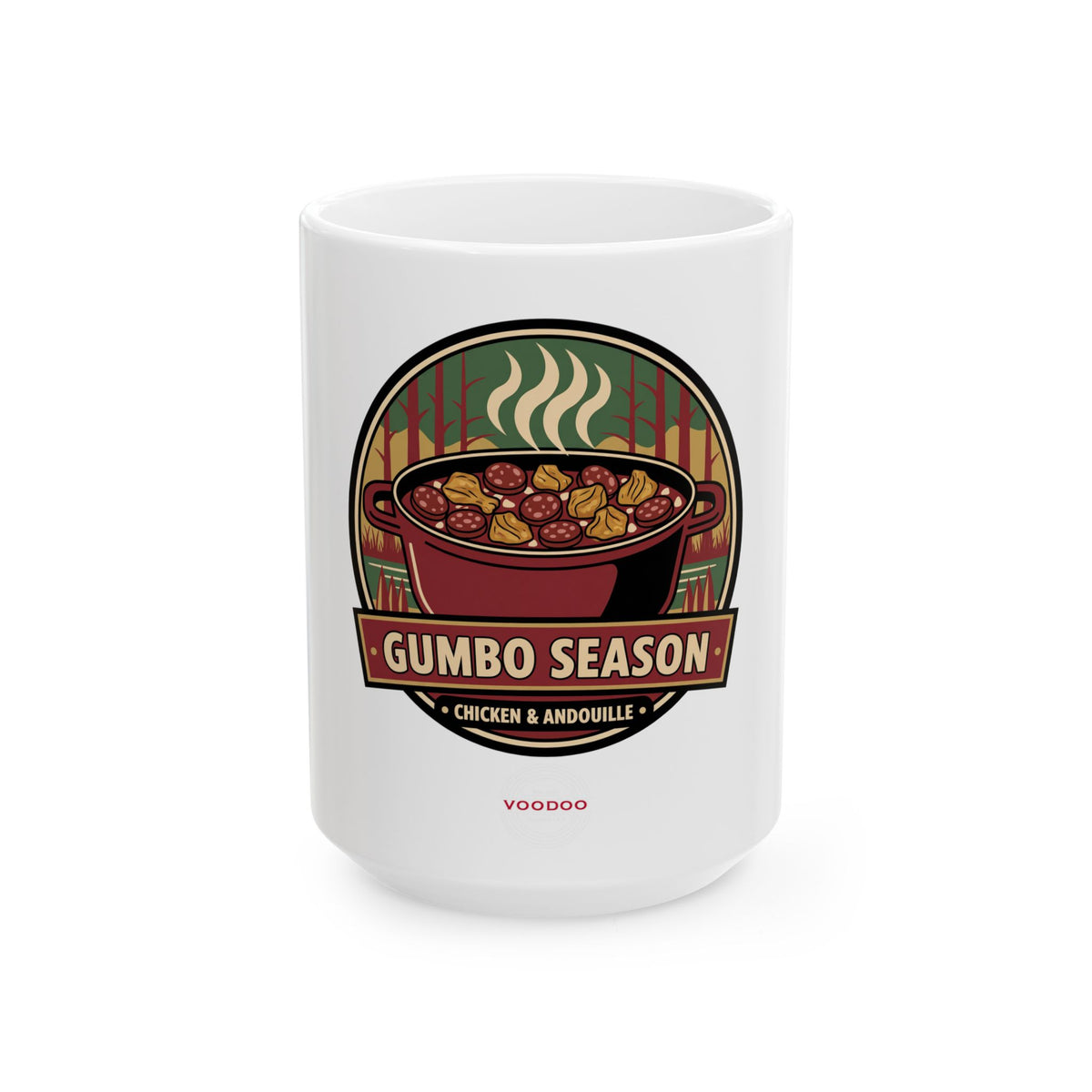 Gumbo Season Ceramic Mug – Voodoo Cuisine