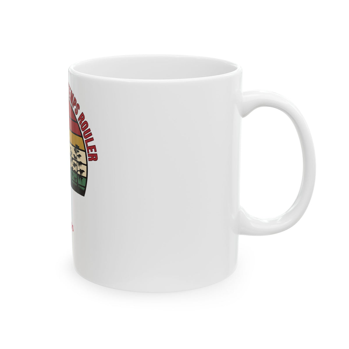 Laissez les Bons Temps Rouler Ceramic Mug – Voodoo Cuisine