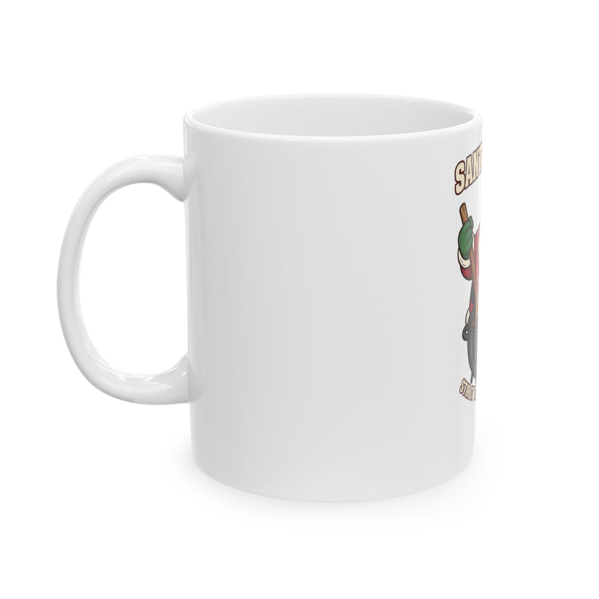 Santa's Roux Ceramic Mug – Voodoo Cuisine
