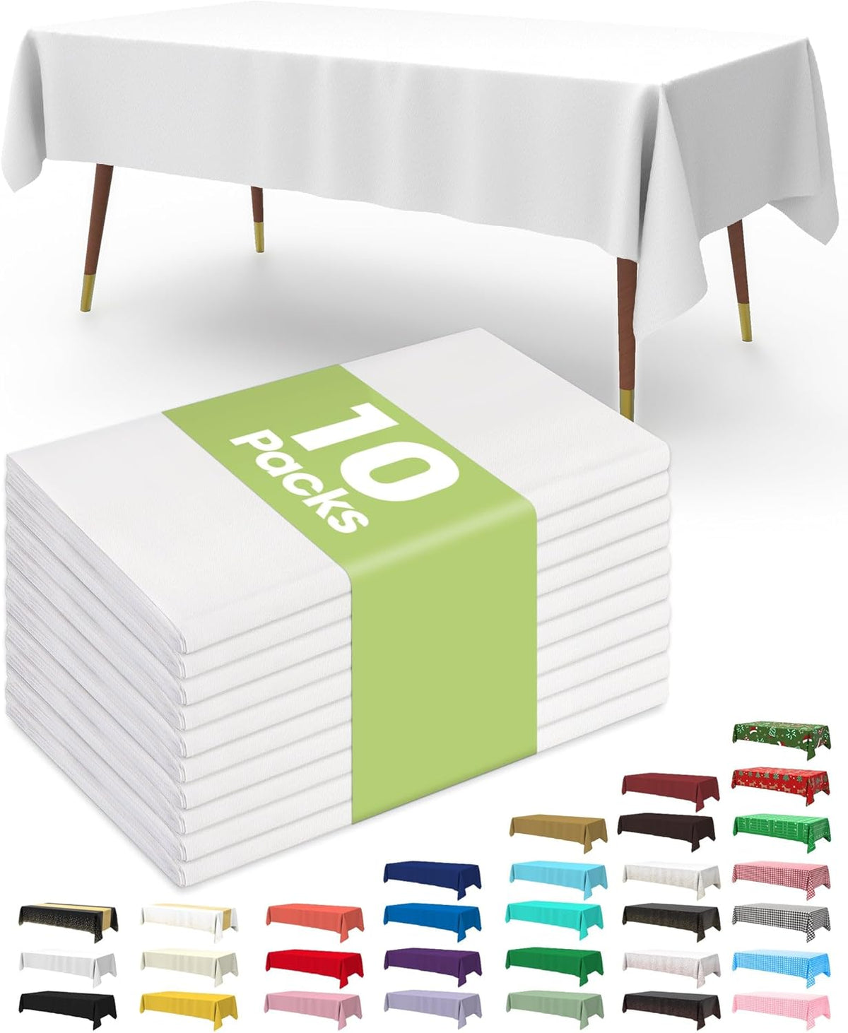 Disposable Tablecloths 10pk