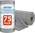 Microfiber cloth tear-away roll 75 pack