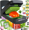10-in-1 vegetable chopper with container