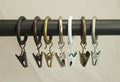 Metal curtain clip rings 40 pack