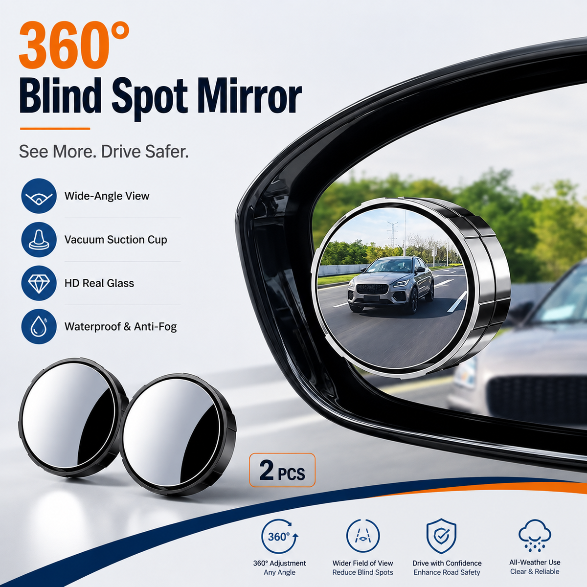 Blind-Spot Mirrors 2pk