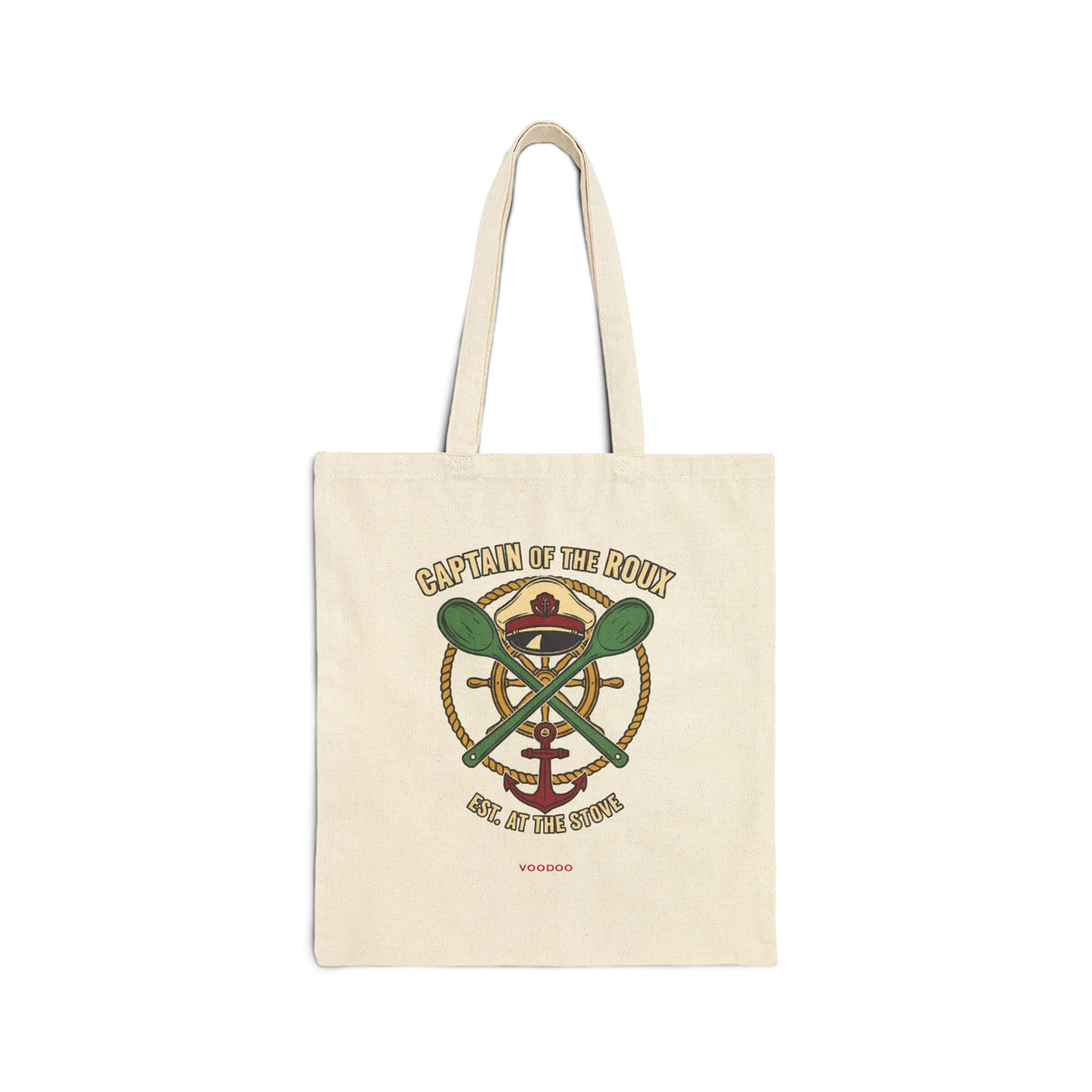 Captain of the Roux Canvas Tote – Voodoo Cuisine