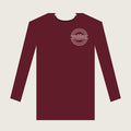 Everyday Left-chest Seal Long Sleeve, Maroon