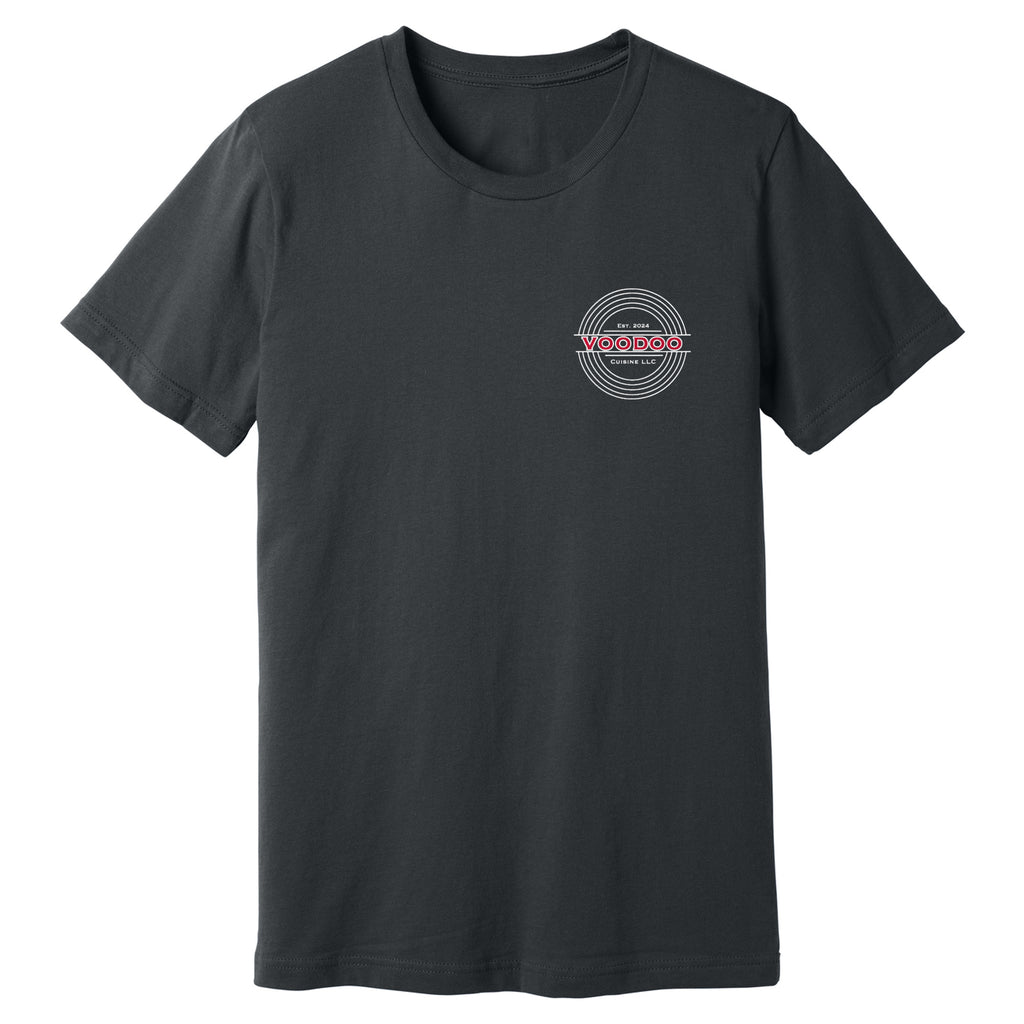 Everyday Tee Left Chest Logo, Dark Grey
