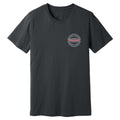 Everyday Tee Left Chest Logo, Dark Grey