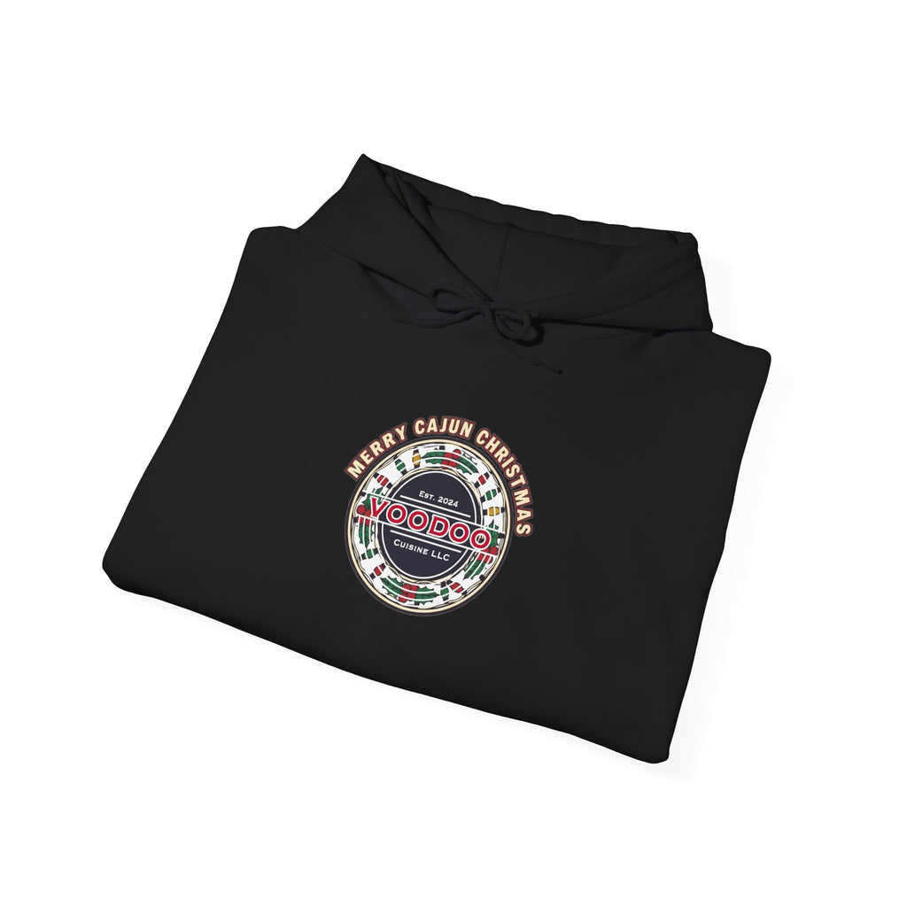 Cajun Christmas Seal Heavy Blend Hoodie – Merry Cajun Christmas Voodoo Cuisine