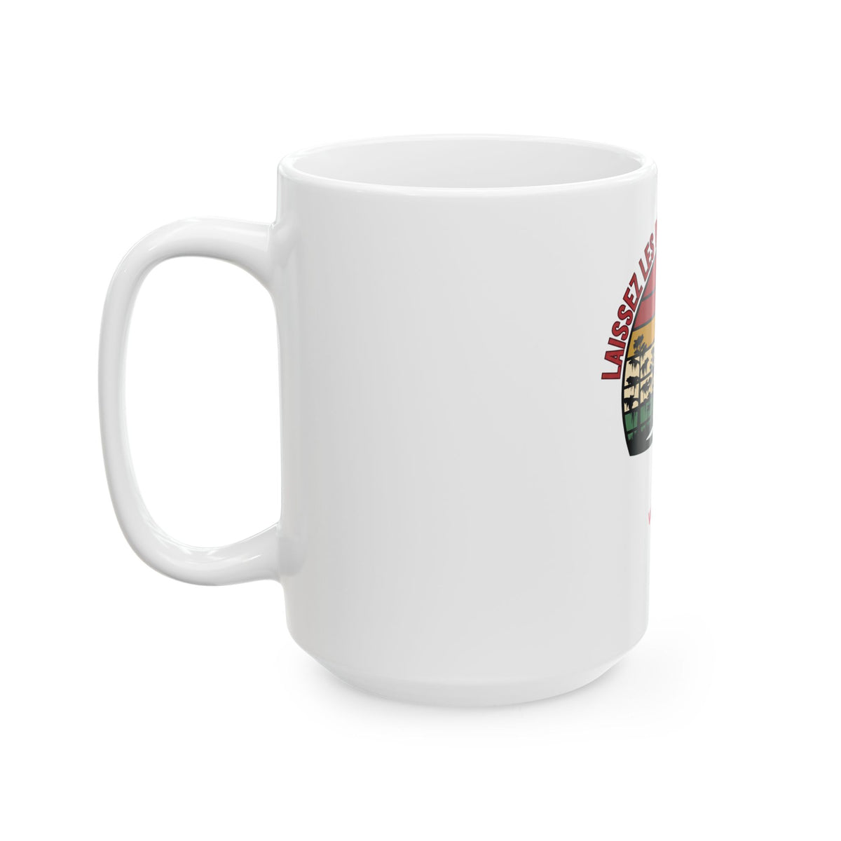 Laissez les Bons Temps Rouler Ceramic Mug – Voodoo Cuisine