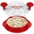 Meat shredder twist tool with clear lid