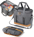 Collapsible soft cooler bag