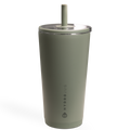 Ceramic-lined straw tumbler 20oz