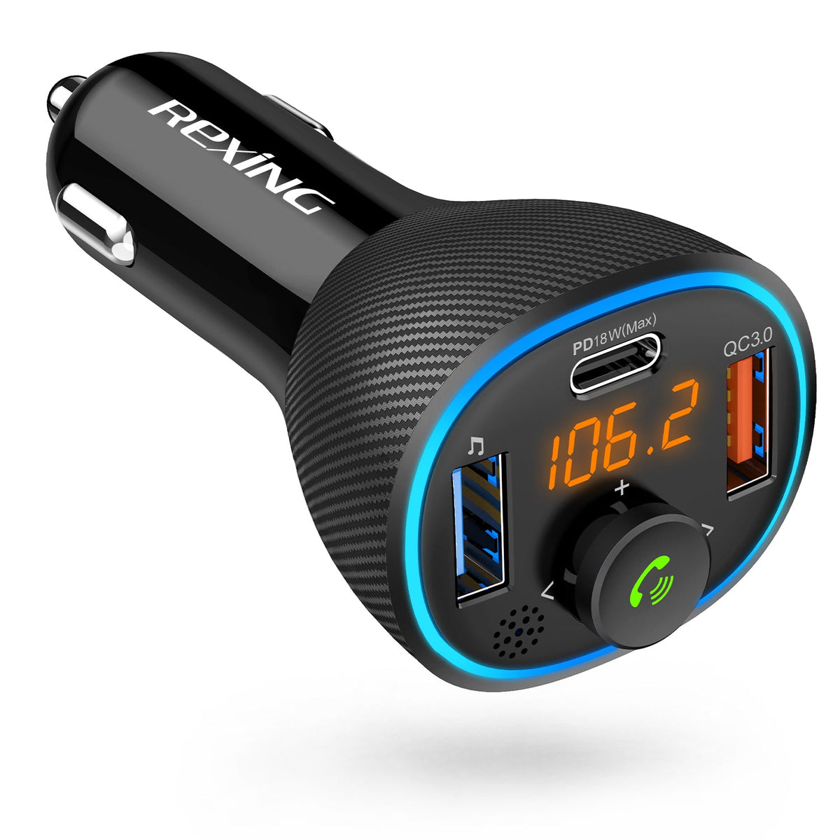 Bluetooth FM Transmitter Car Charger
