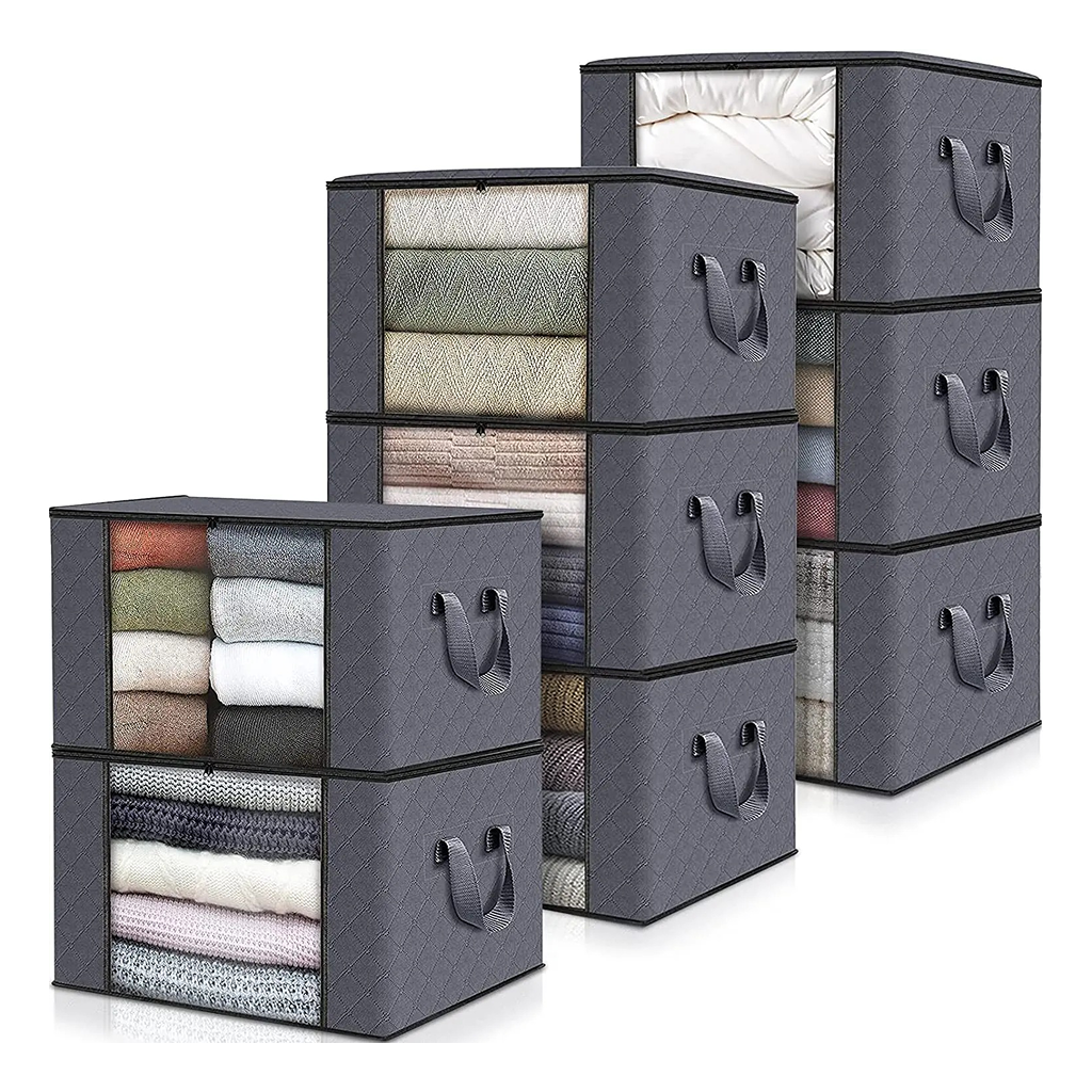 Foldable Blanket Storage Bags 6pk