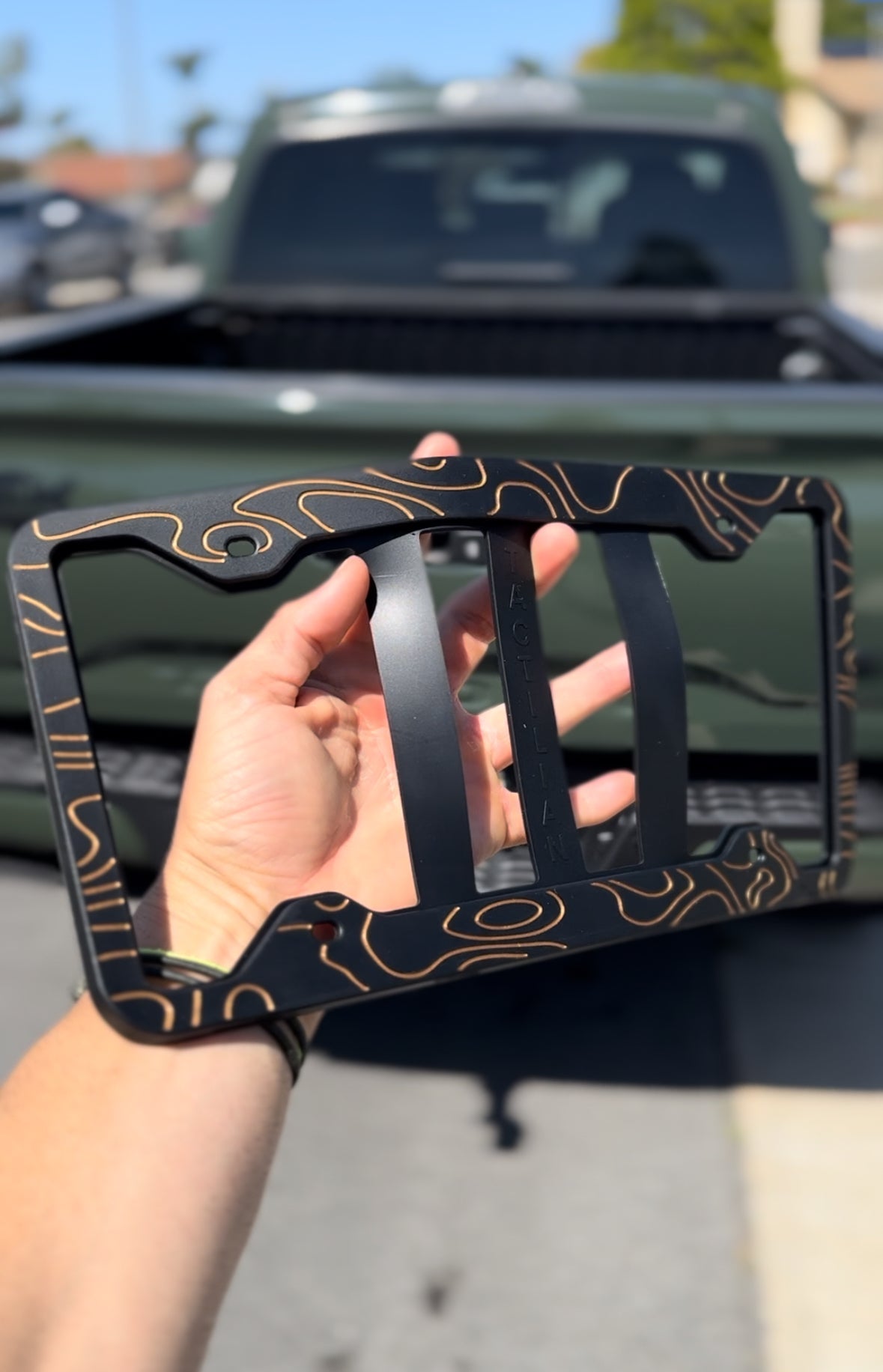 Silicone License Plate Frames 2pk