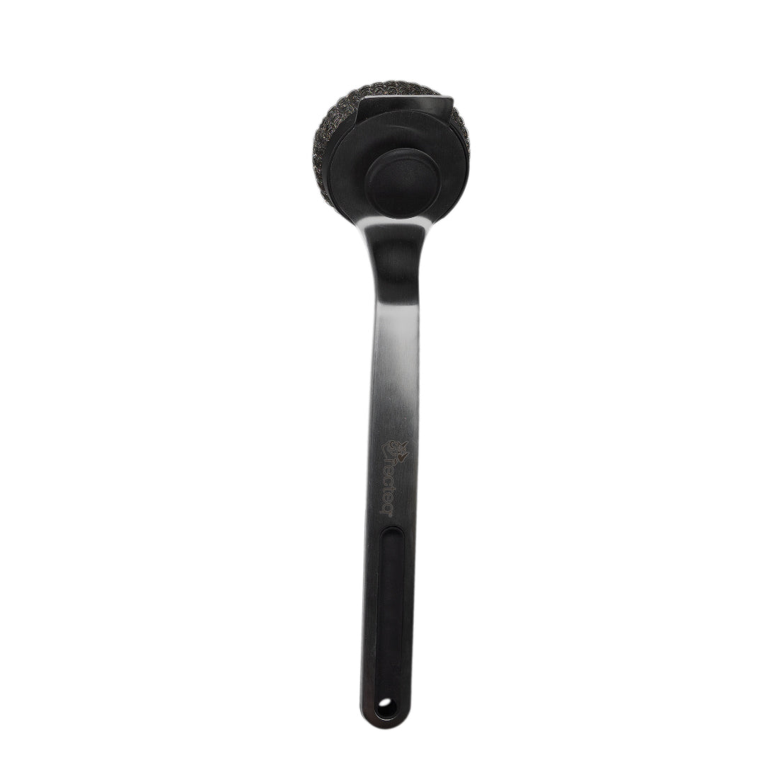 Bristle-free grill brush and scraper