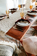 Macrame boho table runner