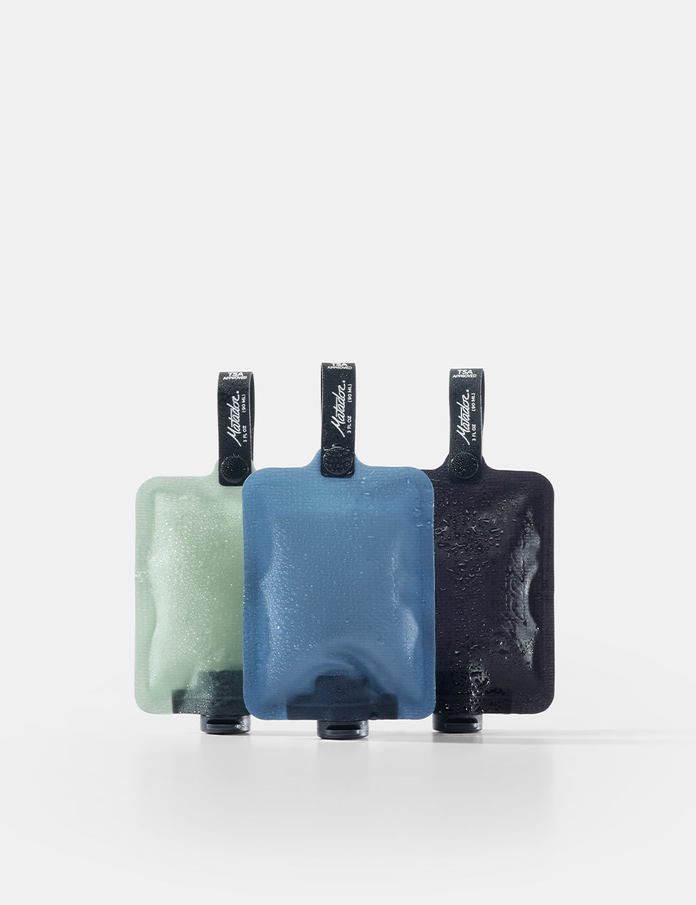 Silicone travel bottles set
