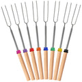 Telescoping s'mores roasting sticks